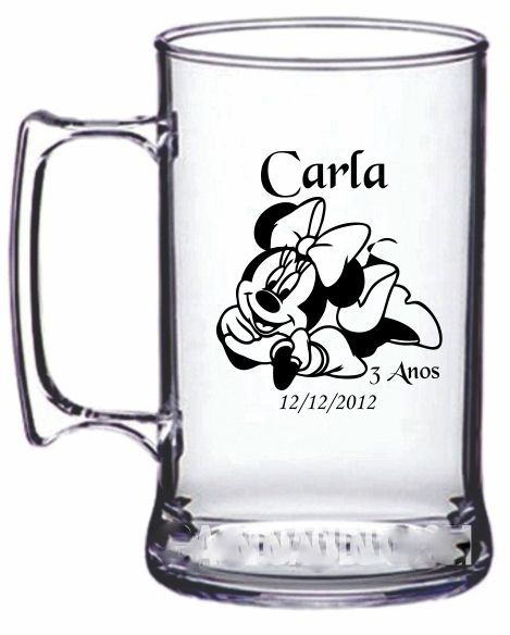 Caneca de Acrílico personalizável